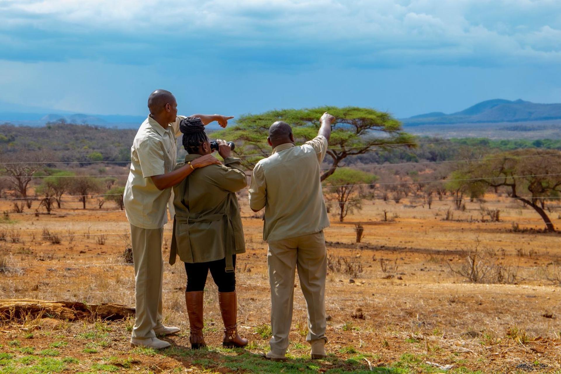 Tsavo Kilaguni Serena Safari Lodge מראה חיצוני תמונה